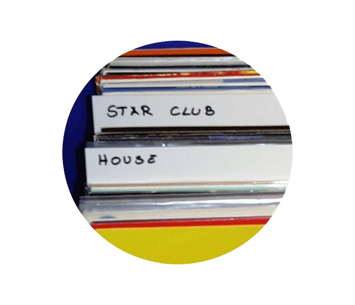 WEISSE KUNSTSTOFFTEILER ZUR KATALOGIERUNG VON 12"-LP-SCHALLPLATTEN MIT 33 U/MIN (20 STÜCK)