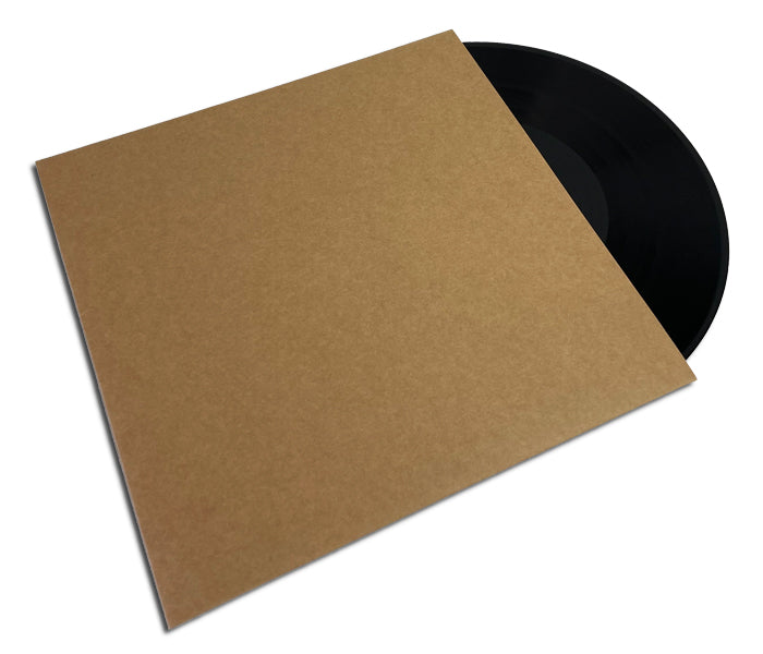 12 Brown Paper Record Sleeves