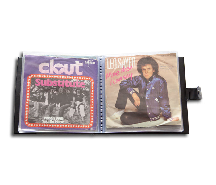 ALBUM FÜR 20 VINYLSCHALLPLATTEN MIT 45 RPM 7 ZOLL