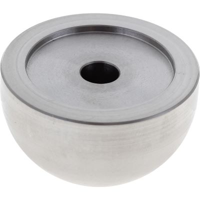 KUPPELFÖRMIGER PLATTENSPIELER-ADAPTER AUS STAHL FÜR SCHALLPLATTEN MIT 45 U/MIN