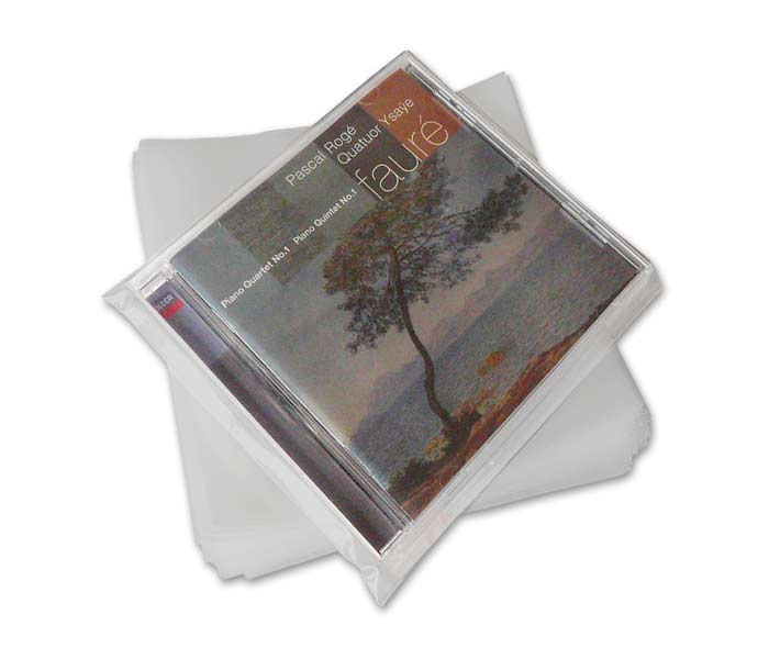 BUSTE PER CD/DVD 137X150 MM IN POLIETILENE 100 MY (100 pz.) – Linus Records