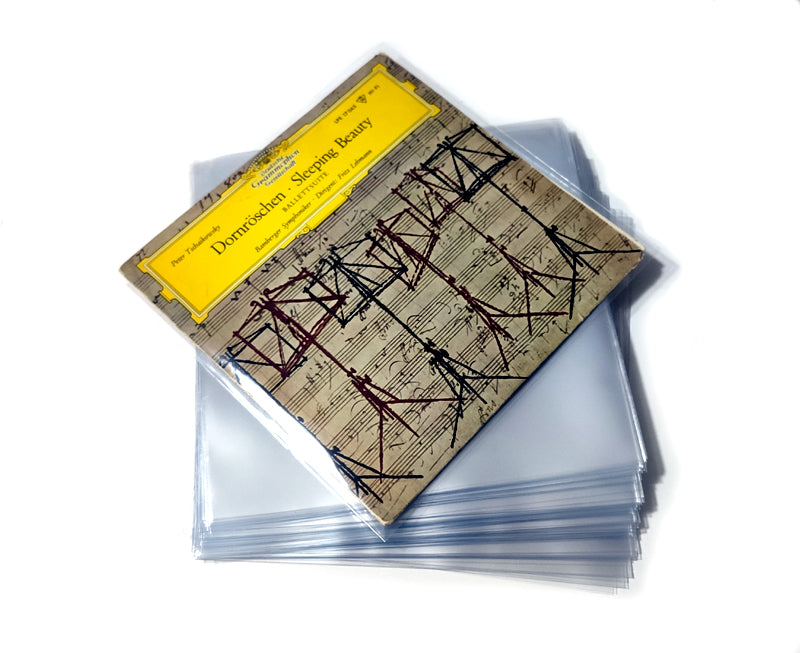 SCHUTZHÜLLEN 78 RPM 10 INCH POLYPROPYLEN DELUXE 130 MY (100 Stk.)