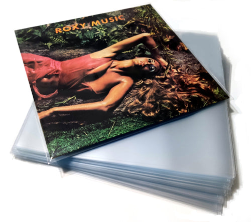 SCHUTZHÜLLEN FÜR SCHALLPLATTEN LP 33 RPM 12 ZOLL POLYPROPYLEN DELUXE 150 MY (100 Stk.)