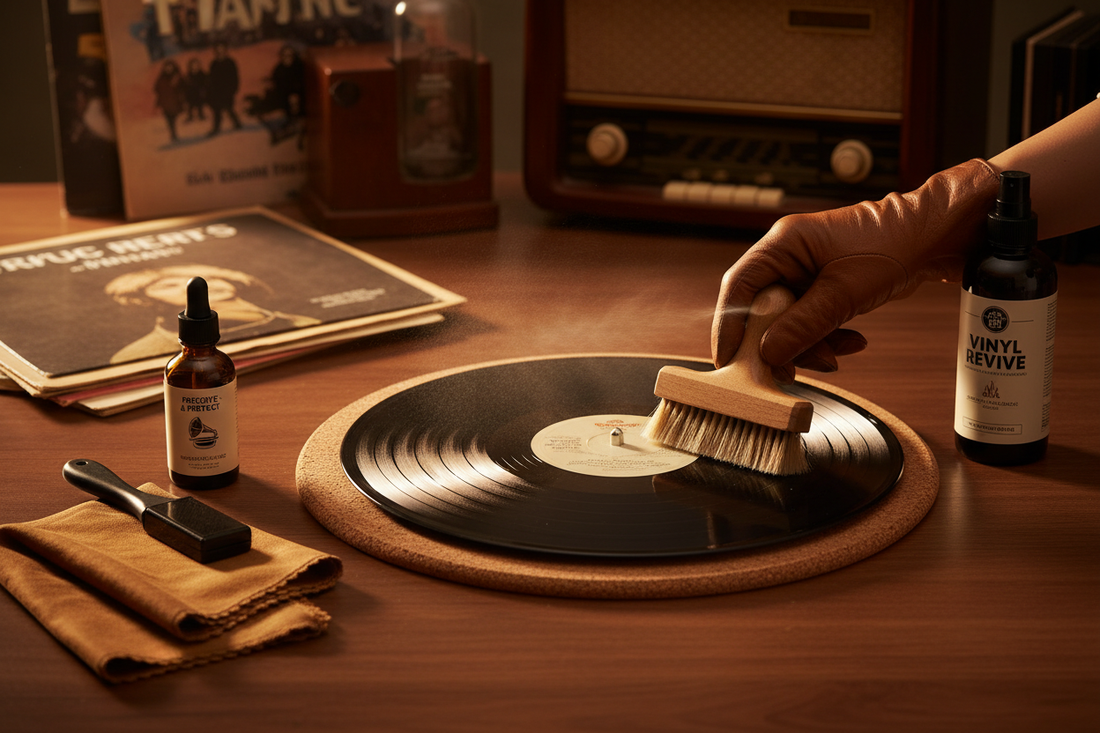 Conservare e pulire i dischi in Vinile