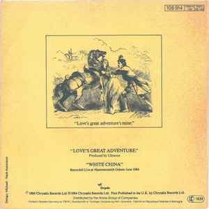 Ultravox – Love's Great Adventure - Vinyl 7"