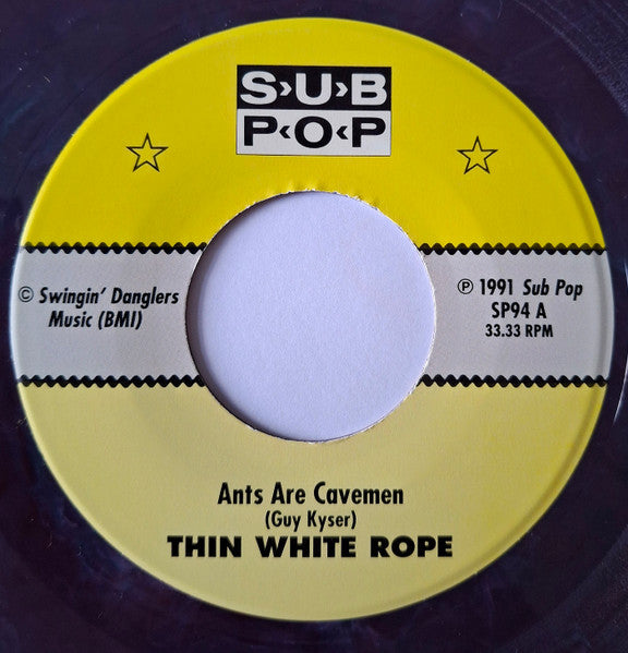 Thin White Rope – Ants Are Cavemen b/w Little Doll - Vinyl 7"