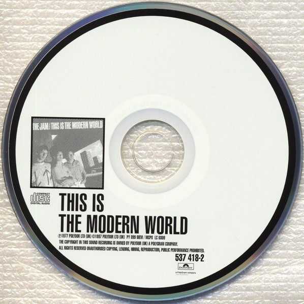 The Jam – This Is The Modern World - Cd