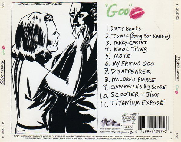 Sonic Youth – Goo - Cd