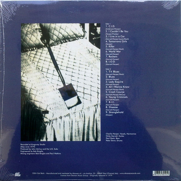 U.K. Subs – Another Kind Of Blues - Vinyl Lp