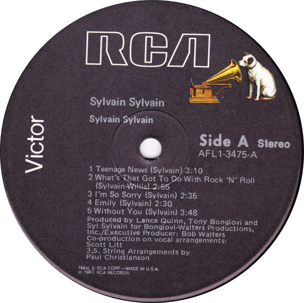 Sylvain Sylvain – Sylvain Sylvain - Lp