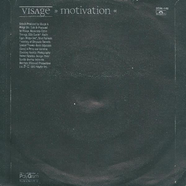 Visage – The Damned Don't Cry - Vinyl 7"