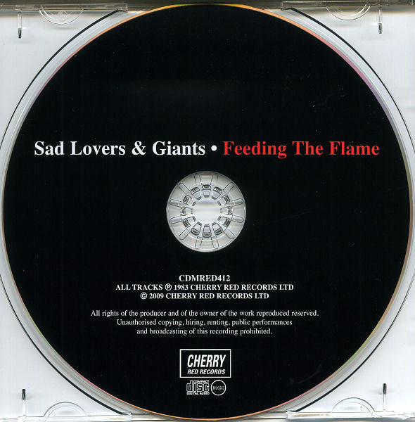 Sad Lovers & Giants* – Feeding The Flame - Cd