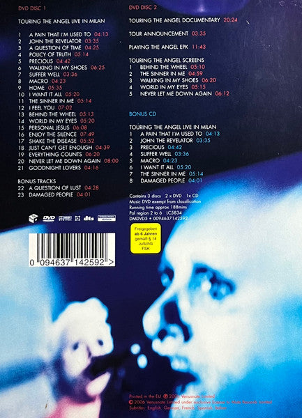 Depeche Mode – Touring The Angel: Live In Milan - 2Dvd