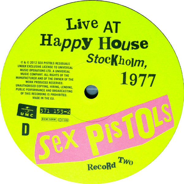 Sex Pistols – Never Mind The Bollocks, Here's The Sex Pistols - 2LP