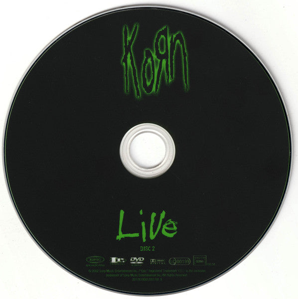Korn – Live - 2Dvd