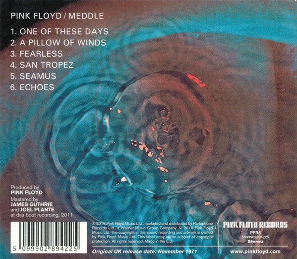 Pink Floyd – Meddle - Cd