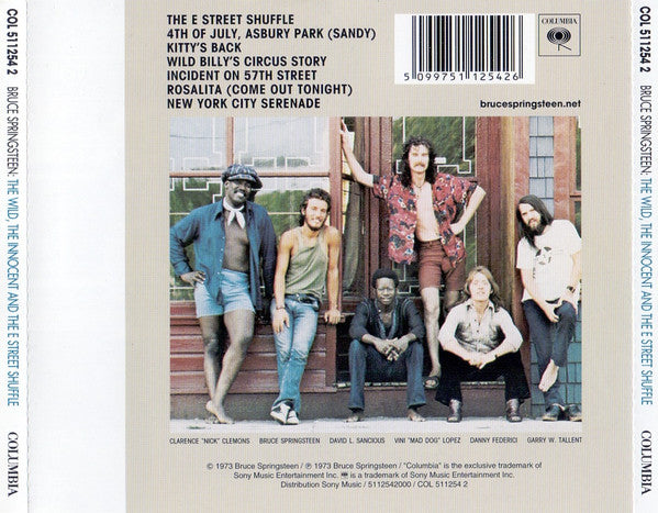 Bruce Springsteen – The Wild, The Innocent & The E Street Shuffle - CD Album