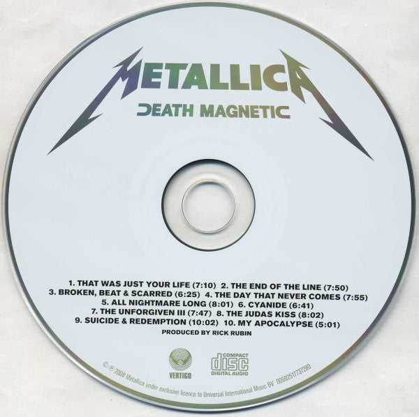 Metallica – Death Magnetic - Cd