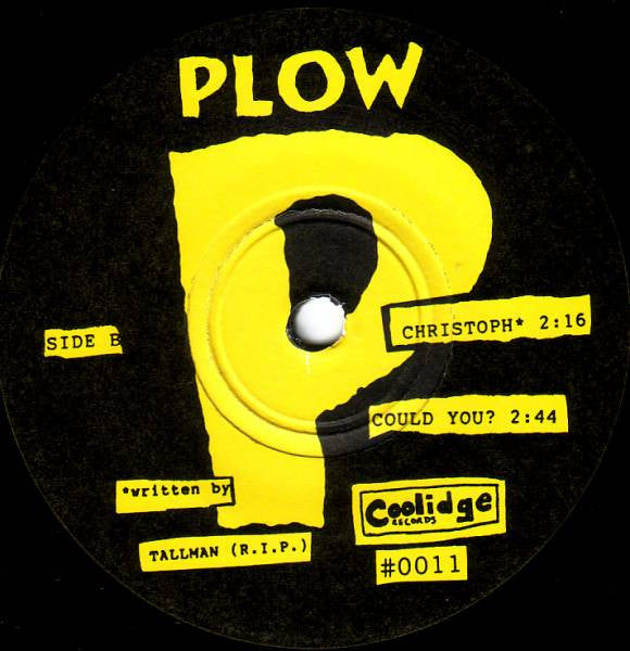 Community Weston / Plow United ‎– Vinyl 7"