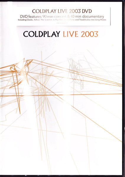 Coldplay – Live 2003 - Dvd