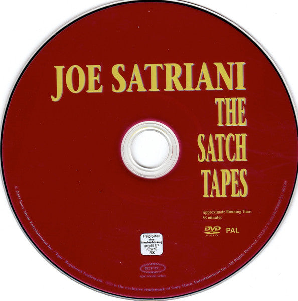 Joe Satriani – The Satch Tapes -Dvd