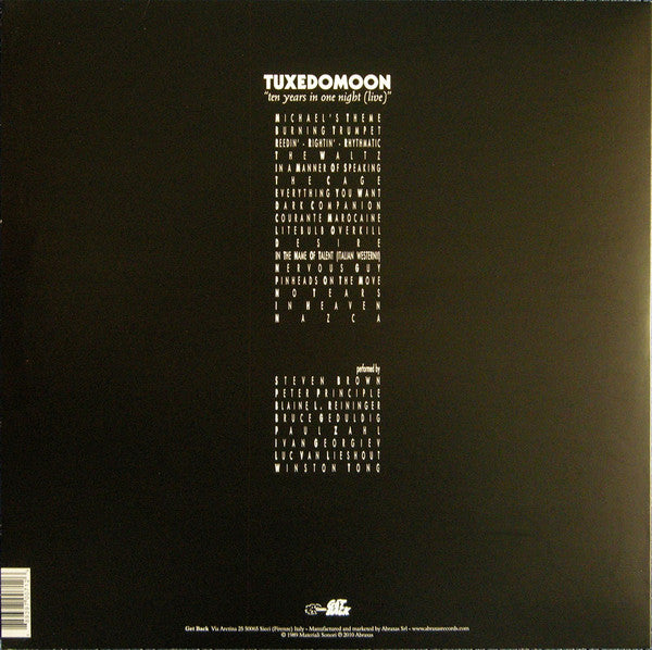 Tuxedomoon – Ten Years In One Night (Live) - 2 Lp