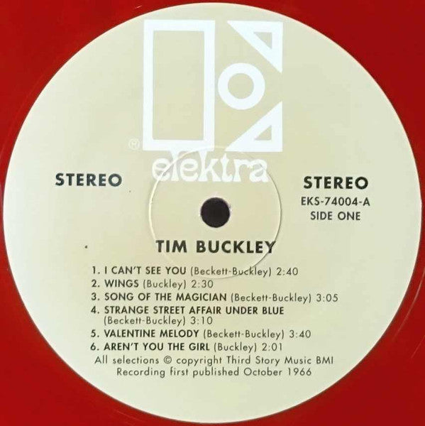 Tim Buckley – Tim Buckley - Lp red vinyl