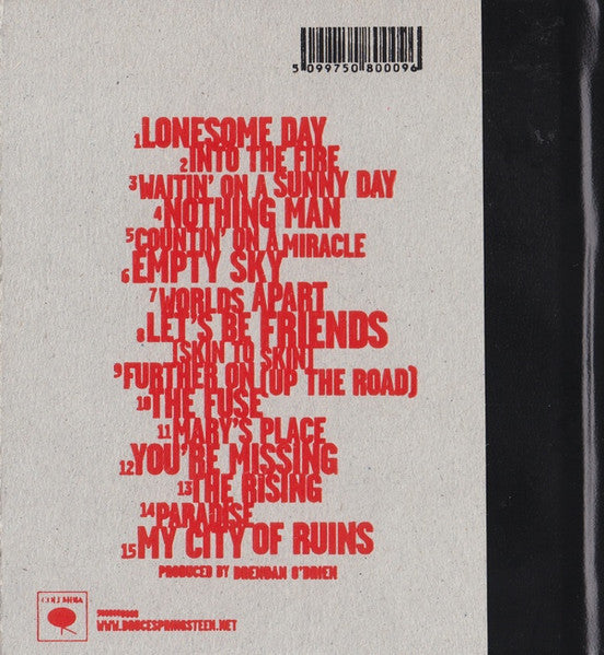 Bruce Springsteen – The Rising - Cd deluxe edition