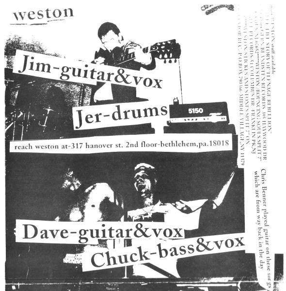 Community Weston / Plow United ‎– Vinyl 7"