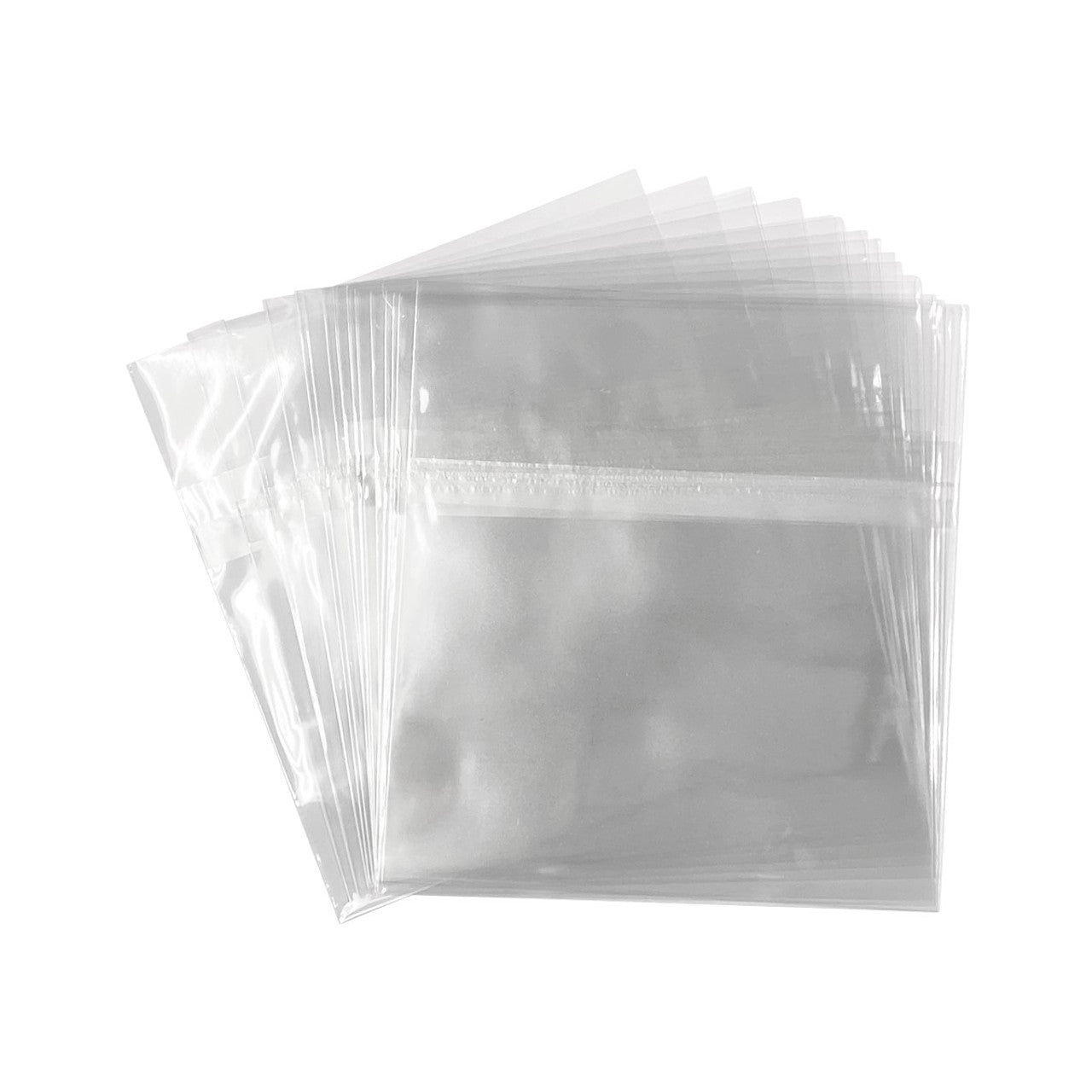 JEWEL CASE SLEEVES WITH ADHESIVE CLOSURE POLYPROPYLENE SLIM 100MY DELUXE (100 pcs.)