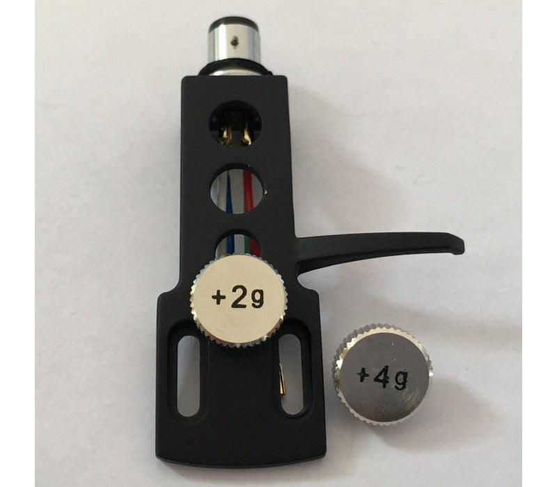 ANALOGIS HS-10 SHELL (BLACK) SOPORTE CABEZAL DE ALUMINIO 9gr / incl. dos pesas (2 g + 4 g)