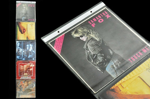 PVC-WANDDISPLAY FÜR 12-ZOLL-VINYLSCHALLPLATTEN MIT 33 RPM