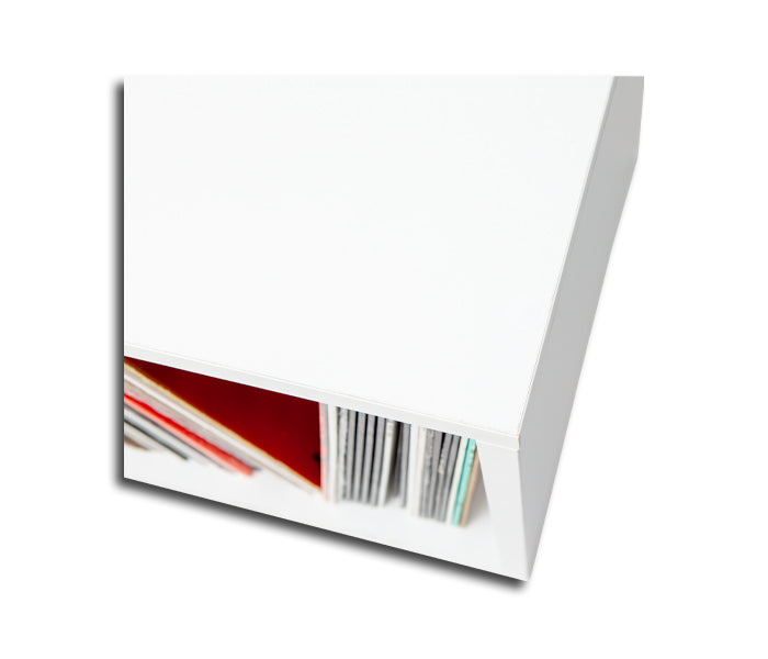 LP VINYLS CUBE WHITE - CONTENITORE PER CIRCA 80 DISCHI LP