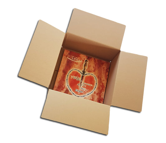 VERSANDKARTON VON BIS ZU 50 SCHALLPLATTEN 33 REVS LP-12 "(10 Stk.)