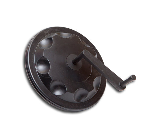 KNOSTI DISCO ANTISTAT HEAVY LABEL BOWL - VASOS CON MANIVELA PARA FIJAR Y PROTEGER LA ETIQUETA