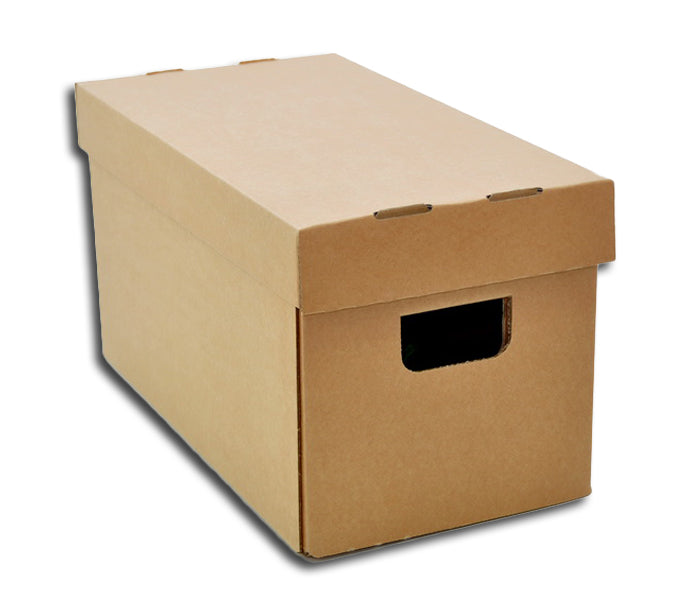 CAJA CARTON CONTENEDOR PARA 150 DISCOS DE 45 VELOCIDADES 7" VINILO