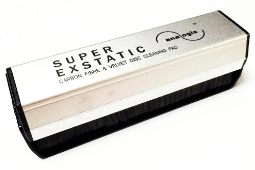 ANALOGIS SUPEREXSTATIC - ESCOBILLA DE CARBONO ANTIESTÁTICO PARA DISCOS DE VINILO
