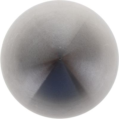 ADAPTADOR PARA TOCADISCOS EN FORMA DE CÚPULA DE ACERO PARA DISCOS DE 45 RPM