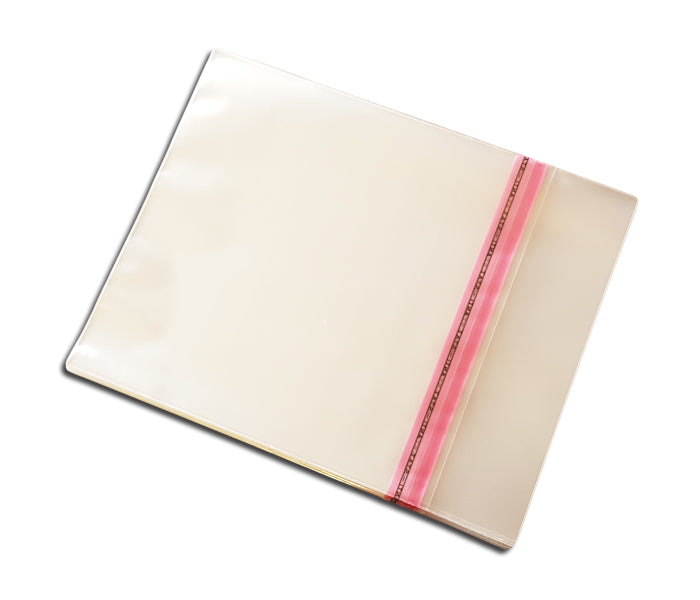 FUNDAS PARA ESTUCHES CD CON CIERRE ADHESIVO POLIPROPILENO DELUXE SLIM 40MY (100 uds.)