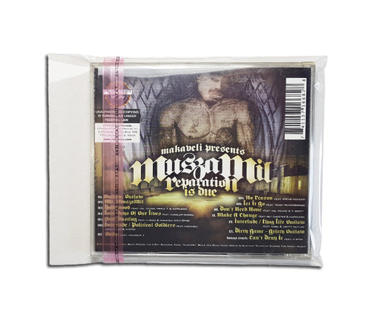 FUNDAS PARA ESTUCHES CD CON CIERRE ADHESIVO POLIPROPILENO DELUXE SLIM 40MY (100 uds.)