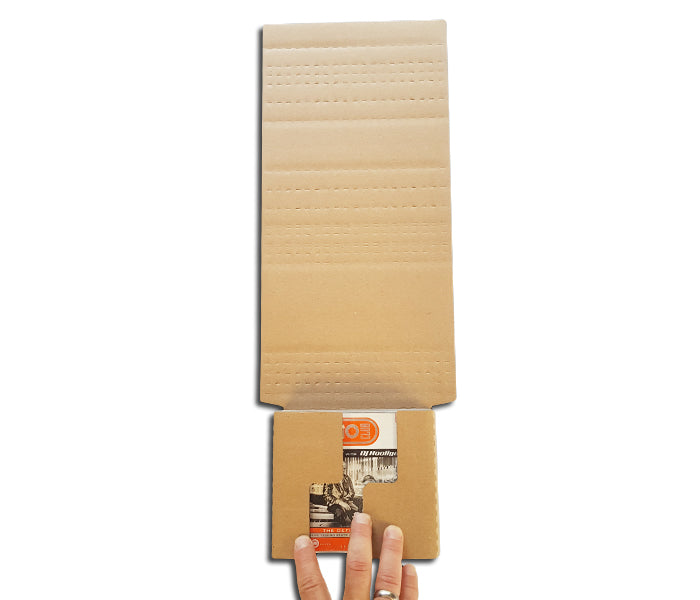 VERSANDKARTON COMPACT DISC MIT HÜLLE FÜR 1-5 CD (10 Stk.)