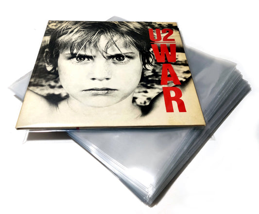 SCHUTZHÜLLEN LP 33 RPM 12 INCH POLYPROPYLEN DELUXE 130 MY (100 Stk.)