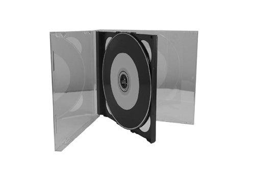 JEWEL CASES - CAJAS 2CD CON SOPORTE NEGRO (10 uds.)