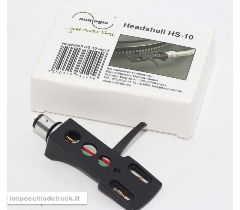 ANALOGIS HS -10 HEADSHELL (SCHWARZ) ALLUMINIUM 9gr