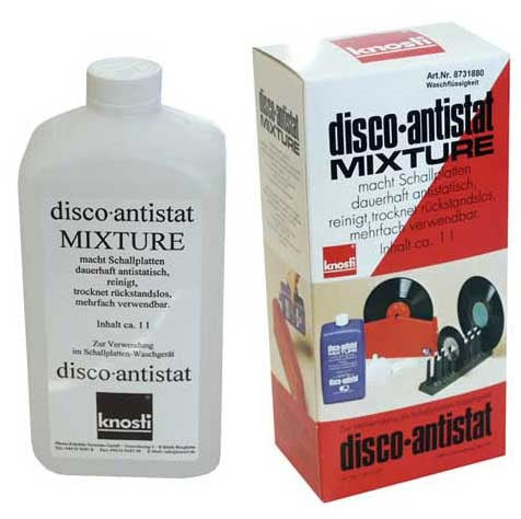 KNOSTI DISCO ANTISTAT MIXTURE - ANTISTATISCHE FLÜSSIGKEIT FÜR DIE VINYL-REINIGUNG (1lt)